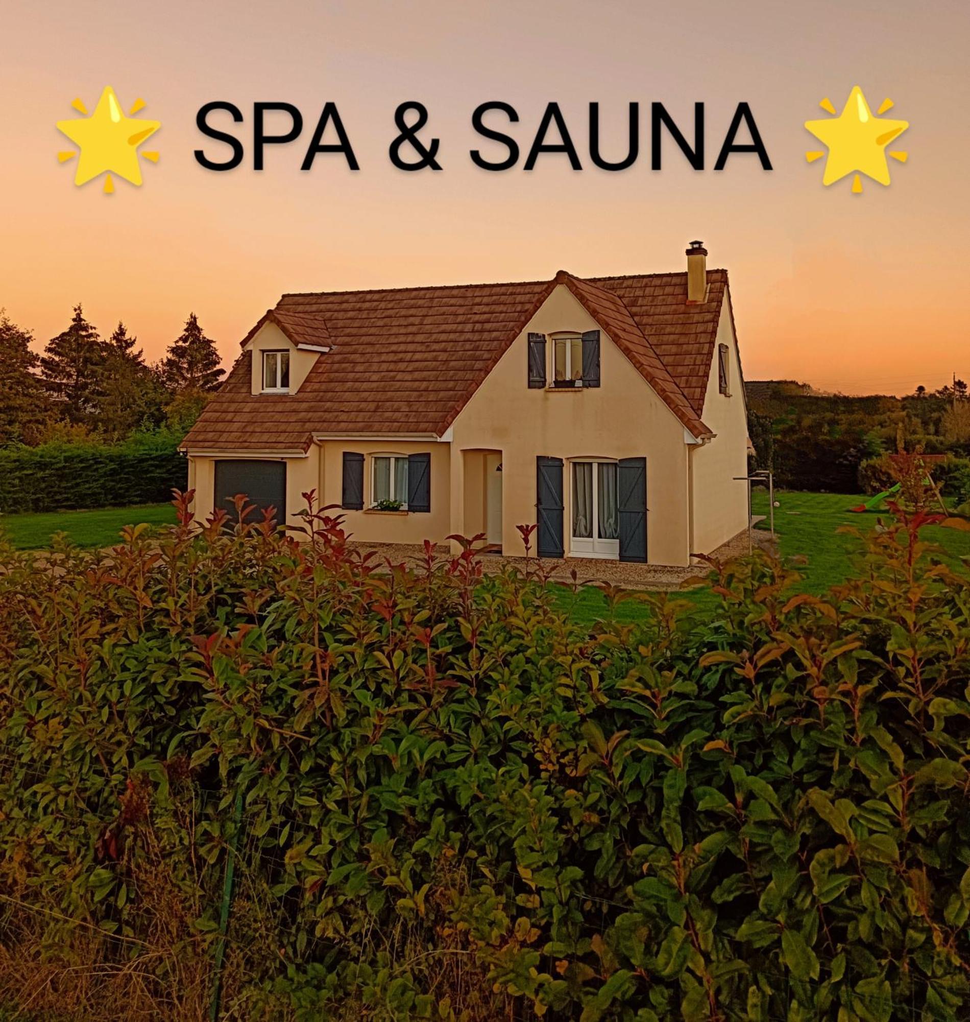 Villa Familiale Avec Spa Et Sauna Saint-Antonin-de-Sommaire Exterior foto